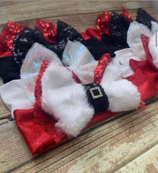 Santas pack 4 bows