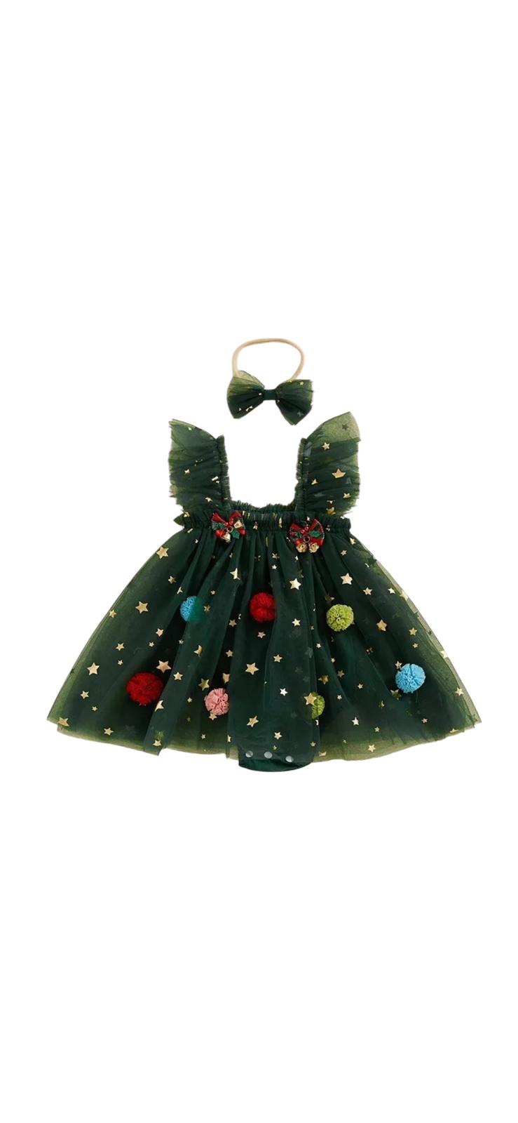 Christmas tree dress